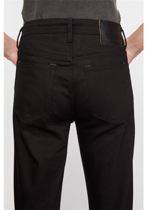 jeans slim river uomo nero in denim di cotone ACNE STUDIOS | B00175AJB